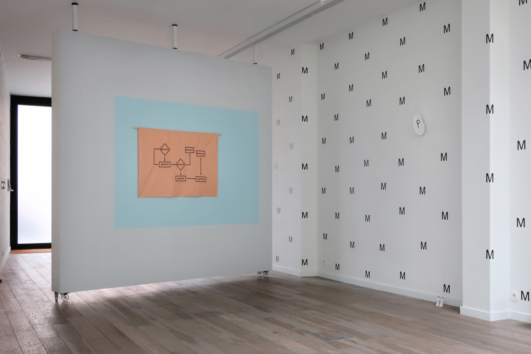 Elsa Werth, AM a beginning, PM what remains_exhibition view_8